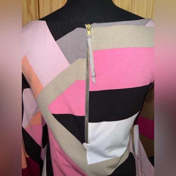 Eliza J block dress with zipper - Picture 4 of 5